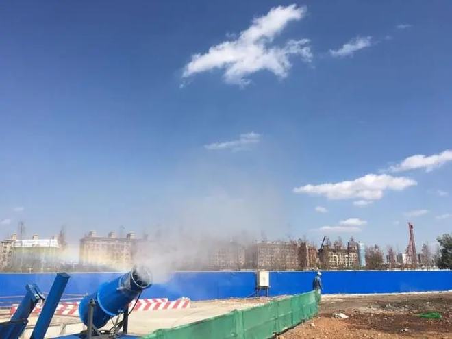 建筑工地揚塵監測的意義與粉塵治理設備